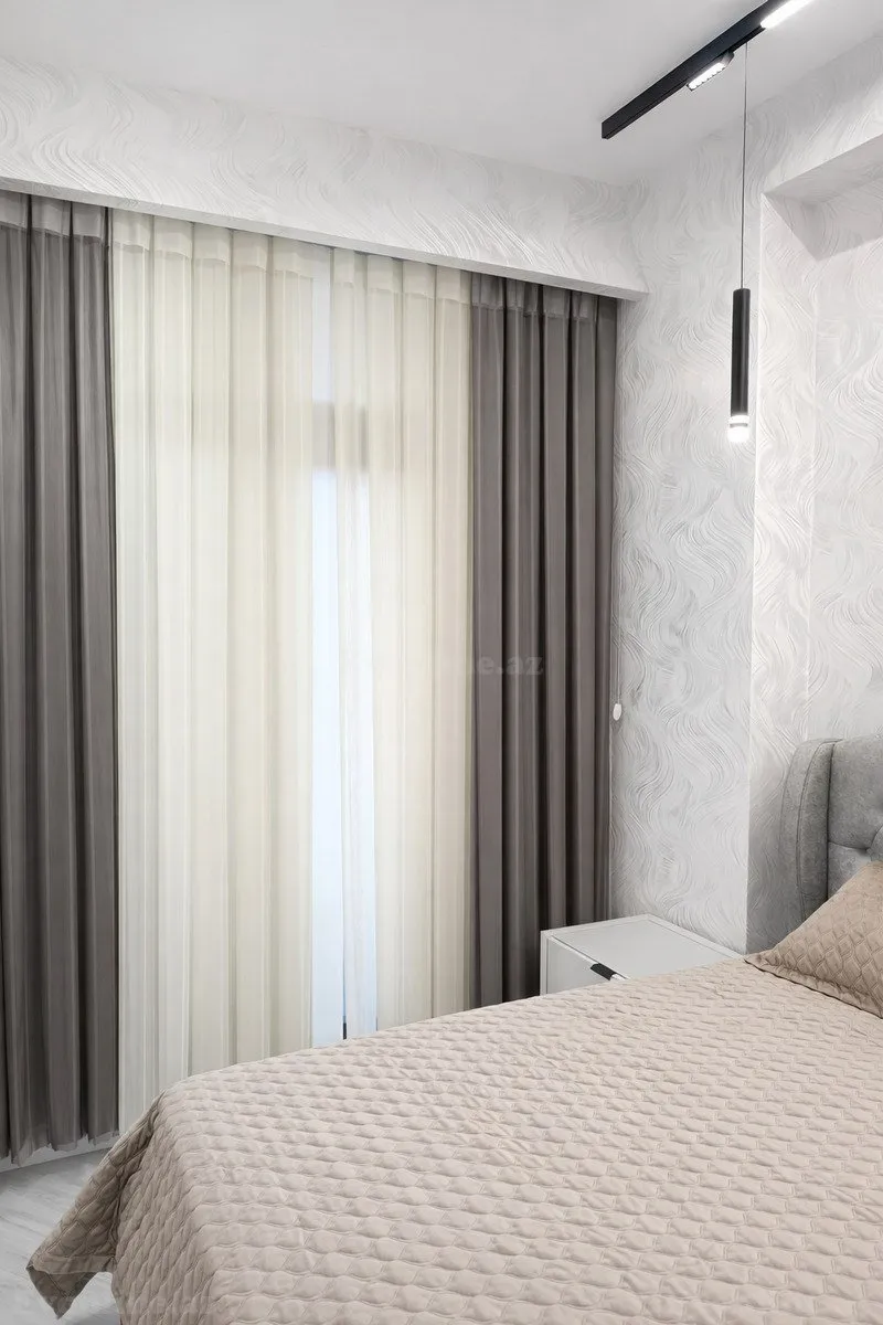 Satılır 2 otaqlı Mənzil Yeni tikili 40 m² Qara Qarayev m. - şəkil 3