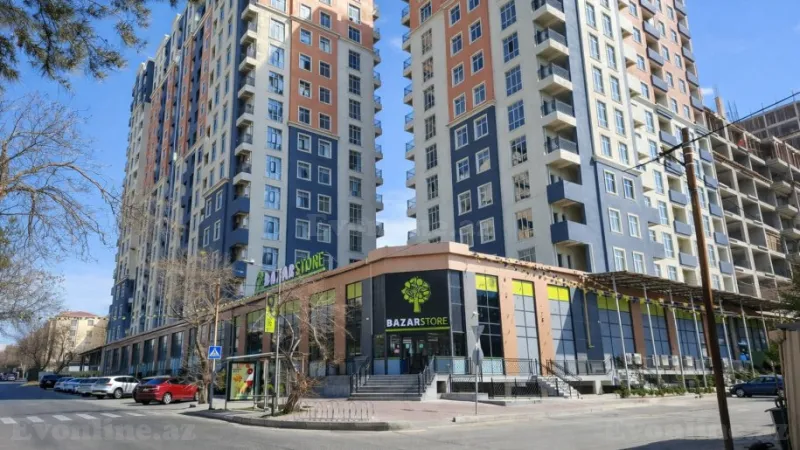 Satılır 2 otaqlı Mənzil Yeni tikili 40 m² Qara Qarayev m. - şəkil 2