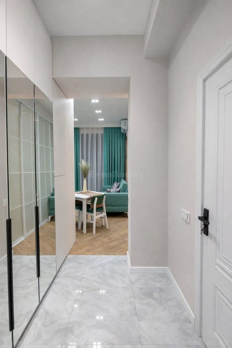 Satılır 2 otaqlı Mənzil Yeni tikili 40 m² Qara Qarayev m. - şəkil 4