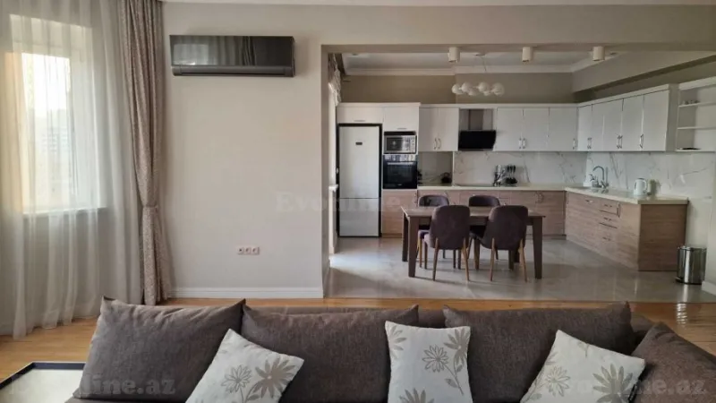 Kirayə verilir 3 otaqlı Mənzil Yeni tikili 110 m² Sahil m. - şəkil 3