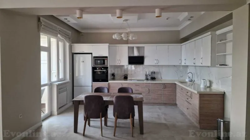 Kirayə verilir 3 otaqlı Mənzil Yeni tikili 110 m² Sahil m. - şəkil 8