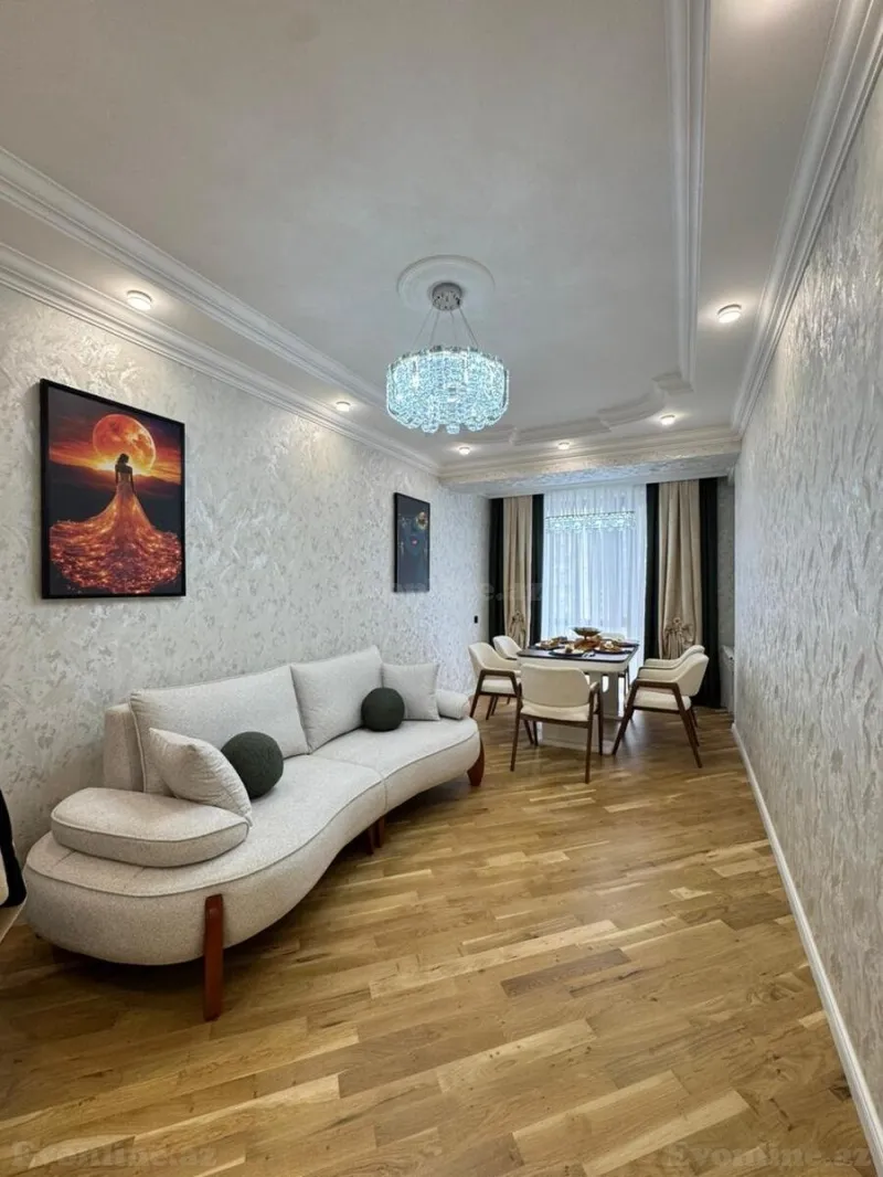 Satılır 3 otaqlı Mənzil Yeni tikili 82 m² Xətai r. - şəkil 2