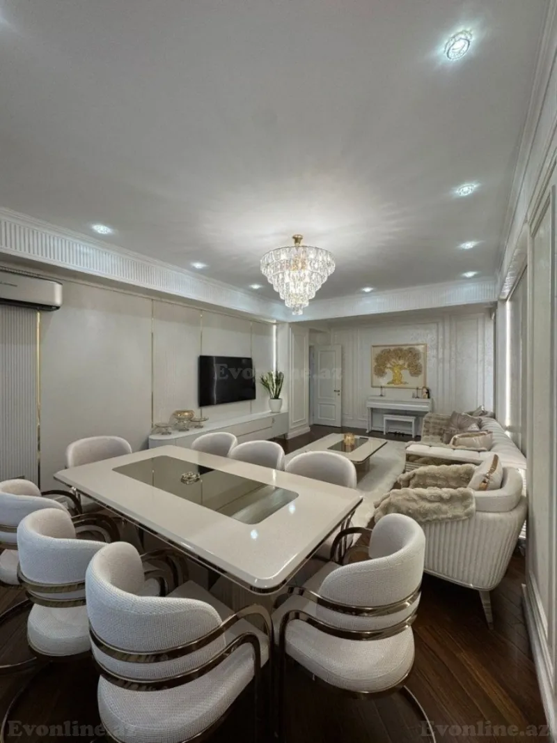 Satılır 4 otaqlı Mənzil Yeni tikili 200 m² Xətai m. - şəkil 2