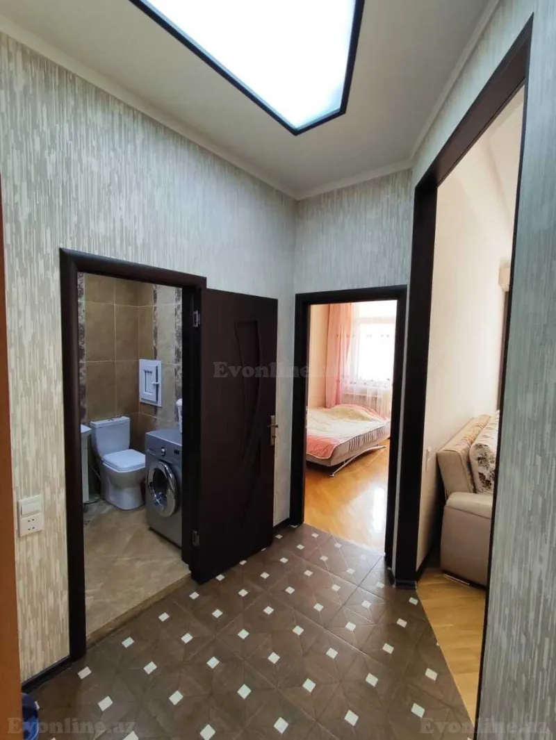 Kirayə verilir 2 otaqlı Mənzil Yeni tikili 55 m² 8 Noyabr m. - şəkil 12