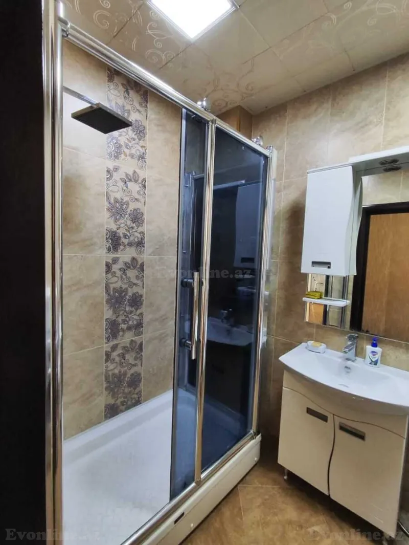 Kirayə verilir 2 otaqlı Mənzil Yeni tikili 55 m² 8 Noyabr m. - şəkil 14