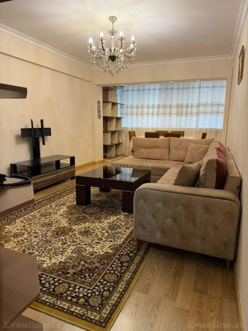 Kirayə verilir 3 otaqlı Mənzil Yeni tikili 75 m² İnşaatçılar m. - şəkil 5