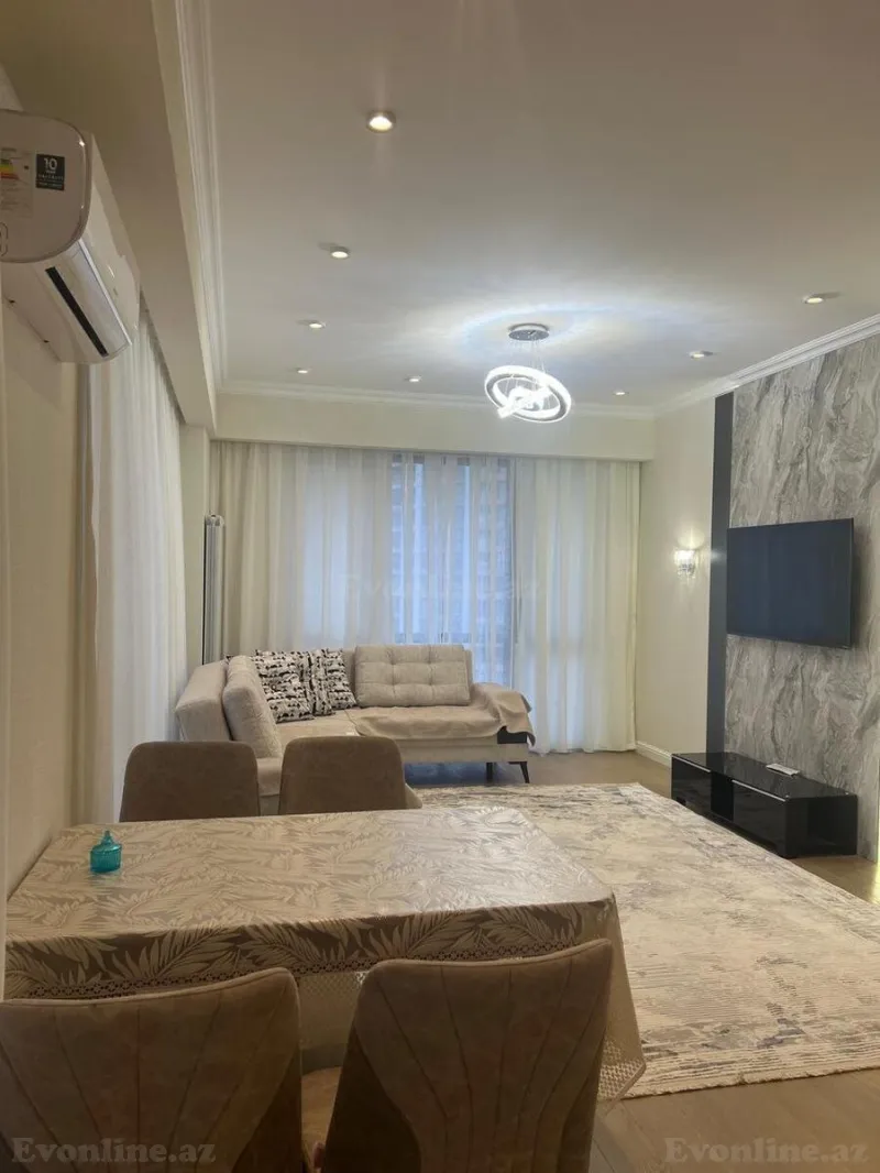 Kirayə verilir 2 otaqlı Mənzil Yeni tikili 70 m² Böyükşor - şəkil 2