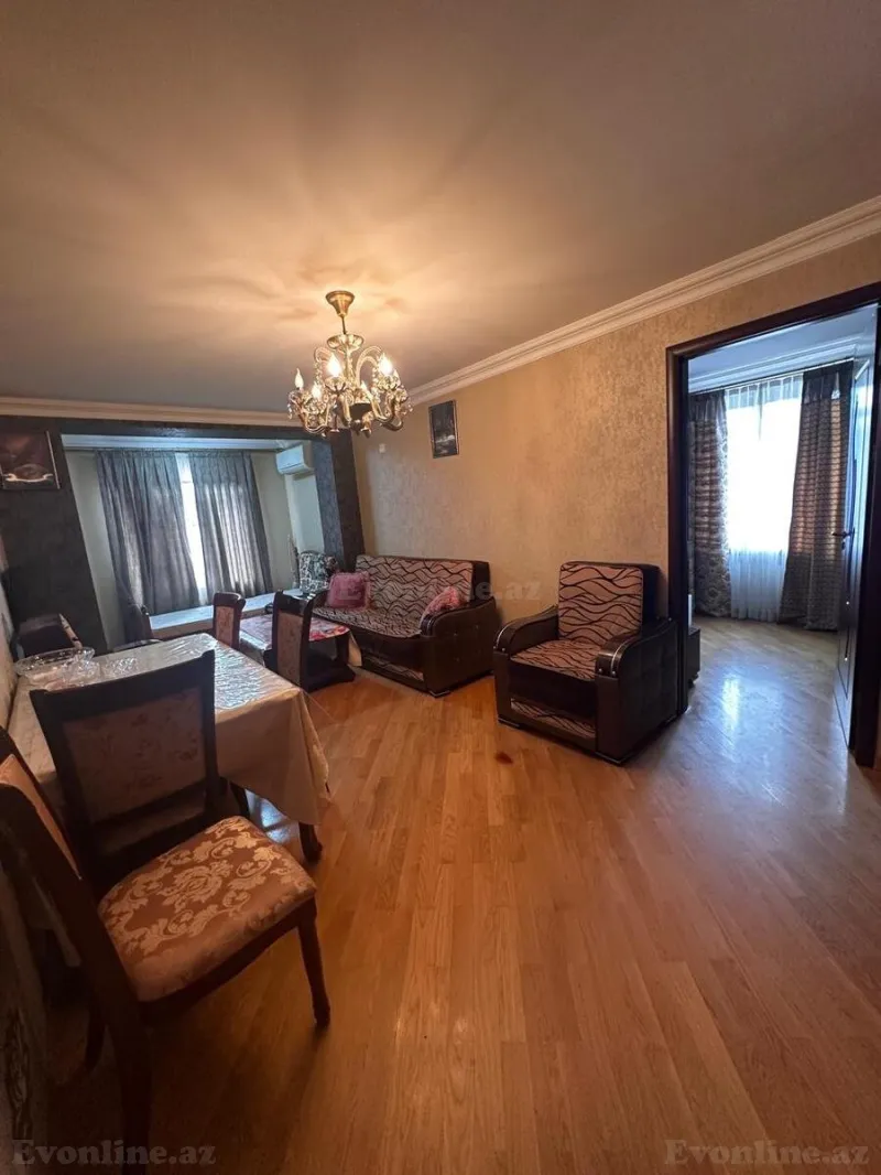 Kirayə verilir 2 otaqlı Mənzil Köhnə tikili 60 m² 8-ci mikrorayon - şəkil 2