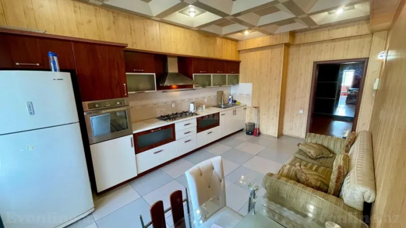 Kirayə verilir 3 otaqlı Mənzil Yeni tikili 200 m² Nəsimi r. - şəkil 3