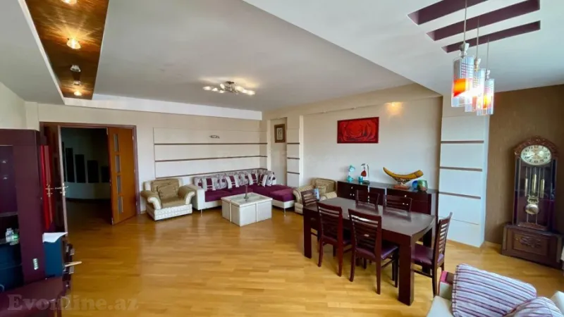 Kirayə verilir 3 otaqlı Mənzil Yeni tikili 200 m² Nəsimi r. - şəkil 13