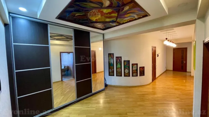 Kirayə verilir 3 otaqlı Mənzil Yeni tikili 200 m² Nəsimi r. - şəkil 15