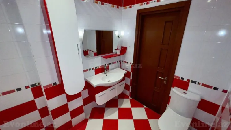 Kirayə verilir 3 otaqlı Mənzil Yeni tikili 200 m² Nəsimi r. - şəkil 17