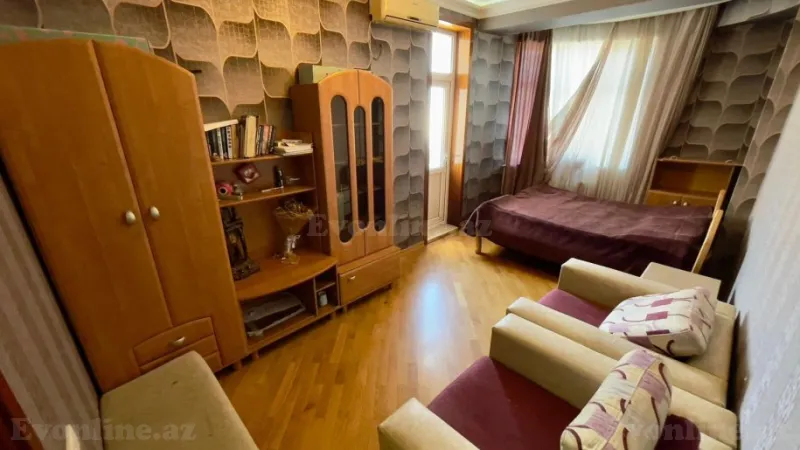 Kirayə verilir 3 otaqlı Mənzil Yeni tikili 200 m² Nəsimi r. - şəkil 18