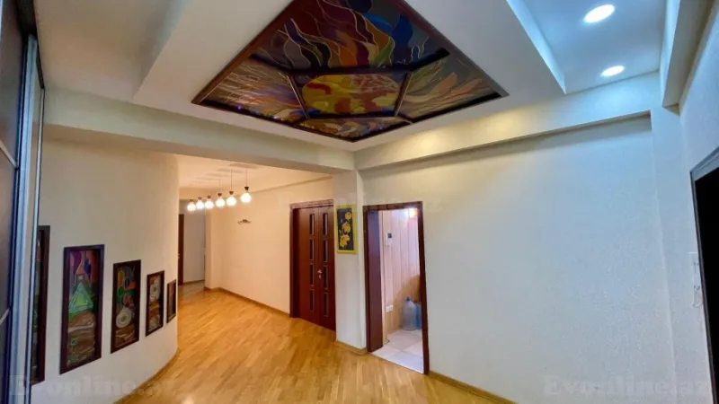 Kirayə verilir 3 otaqlı Mənzil Yeni tikili 200 m² Nəsimi r. - şəkil 24