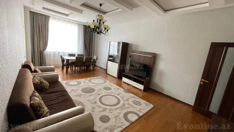 Kirayə verilir 3 otaqlı Mənzil Yeni tikili 150 m² Xətai m. - şəkil 2