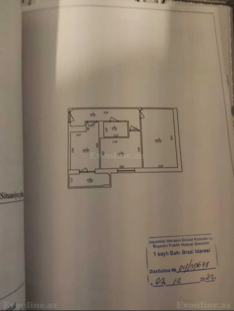 Satılır 2 otaqlı Mənzil Yeni tikili 65 m² Yasamal r. - şəkil 3