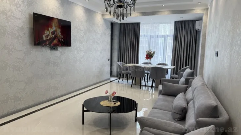 Kirayə verilir 3 otaqlı Mənzil Yeni tikili 150 m² Xətai m. - şəkil 10