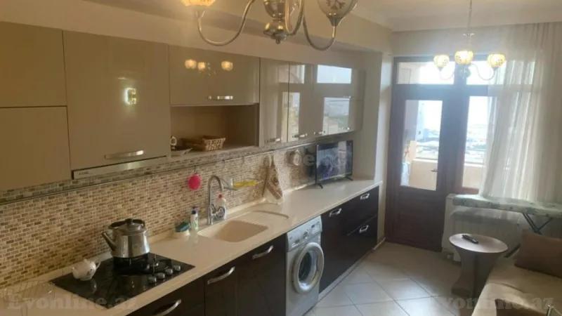 Kirayə verilir 1 otaqlı Mənzil Yeni tikili 70 m² Əhmədli - şəkil 4