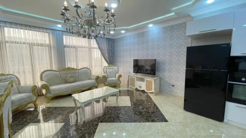 Kirayə verilir 2 otaqlı Mənzil Yeni tikili 110 m² Xətai m. - şəkil 3