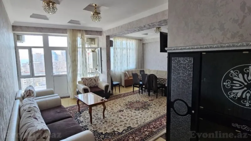 Kirayə verilir 4 otaqlı Mənzil Yeni tikili 160 m² Xətai m. - şəkil 5