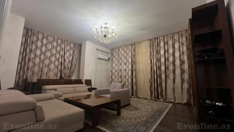 Kirayə verilir 3 otaqlı Mənzil Yeni tikili 135 m² Nəsimi r. - şəkil 7