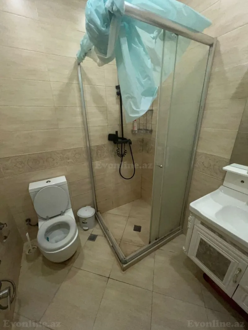 Kirayə verilir 3 otaqlı Mənzil Yeni tikili 135 m² Nəsimi r. - şəkil 28