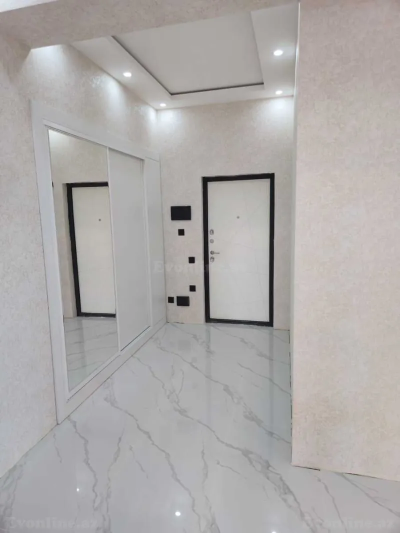 Satılır 3 otaqlı Mənzil Yeni tikili 91 m² Qara Qarayev m. - şəkil 9