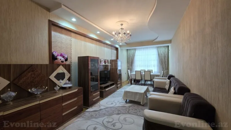 Satılır 3 otaqlı Mənzil Yeni tikili 128 m² Nəsimi m. - şəkil 6