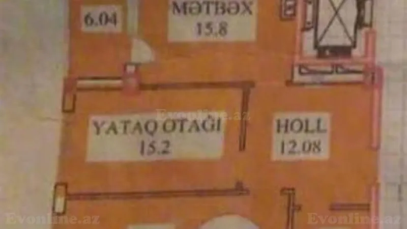 Satılır 3 otaqlı Mənzil Yeni tikili 76 m² Nəriman Nərimanov m. - şəkil 2