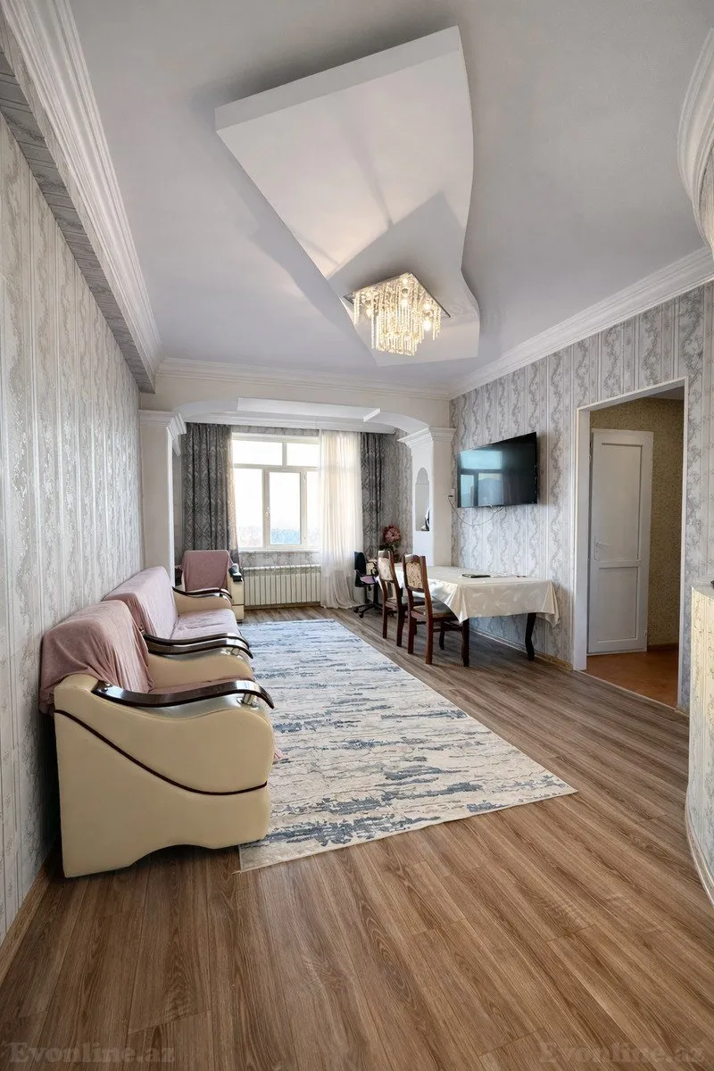 Satılır 2 otaqlı Mənzil Yeni tikili 68 m² Həzi Aslanov m. - şəkil 2