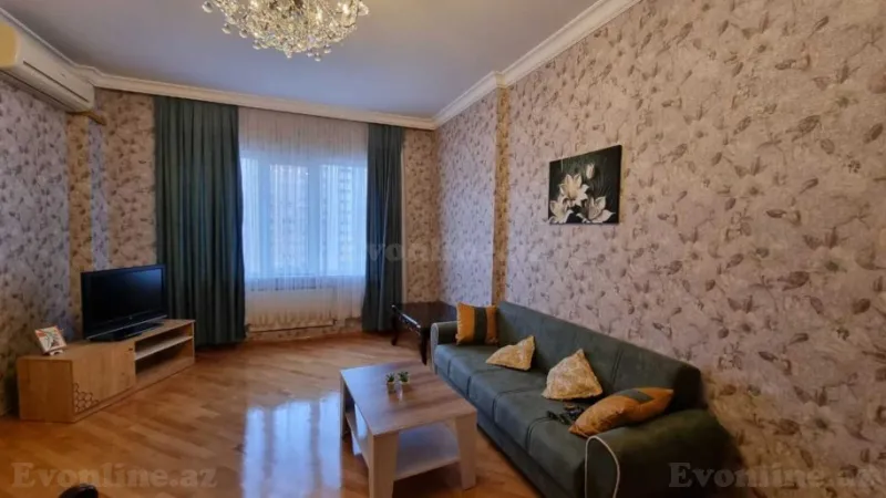 Kirayə verilir 2 otaqlı Mənzil Yeni tikili 90 m² Xətai m.