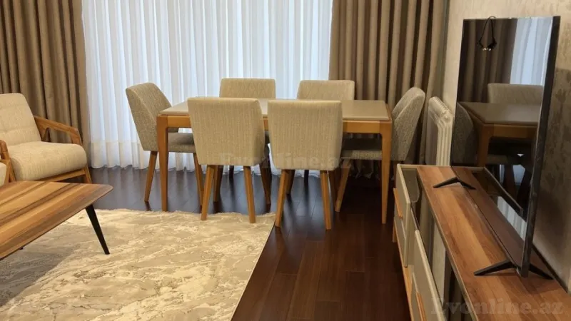 Kirayə verilir 3 otaqlı Mənzil Yeni tikili 120 m² Xətai r. - şəkil 9