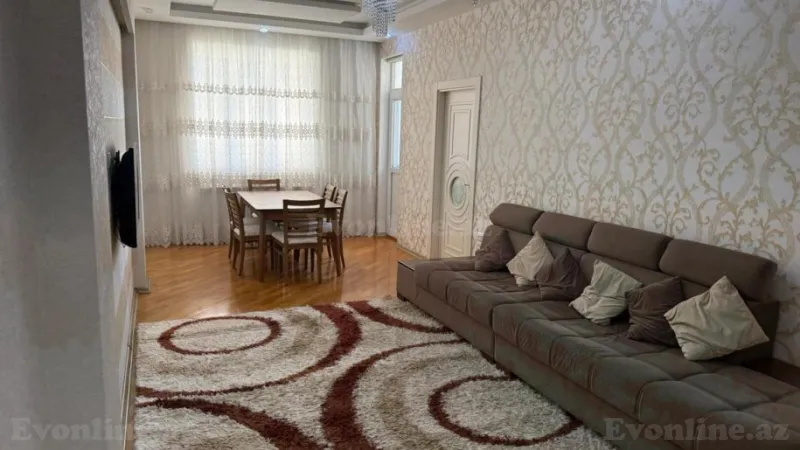 Kirayə verilir 4 otaqlı Mənzil Yeni tikili 110 m² 6-cı mikrorayon - şəkil 2