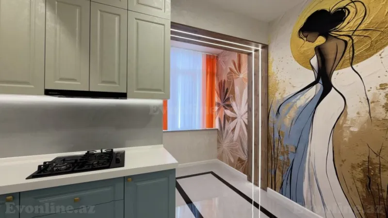 Satılır 2 otaqlı Mənzil Yeni tikili 84 m² Həzi Aslanov m. - şəkil 6