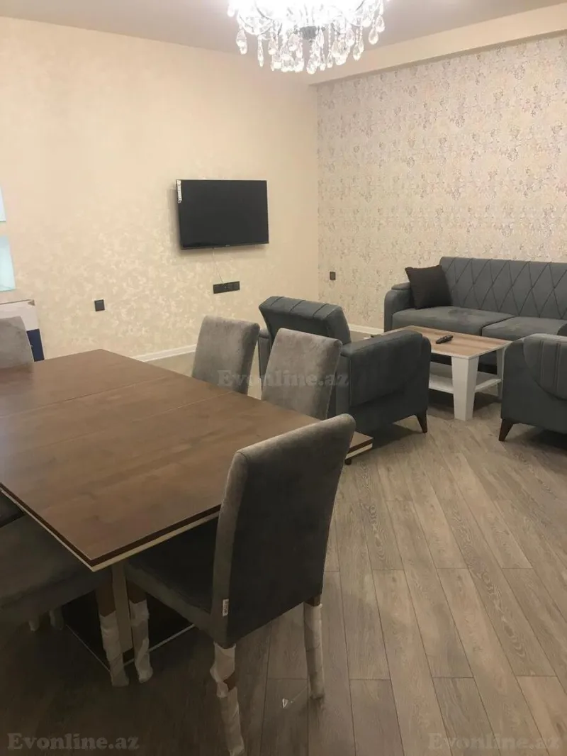 Kirayə verilir 3 otaqlı Mənzil Yeni tikili 110 m² Xətai r. - şəkil 2