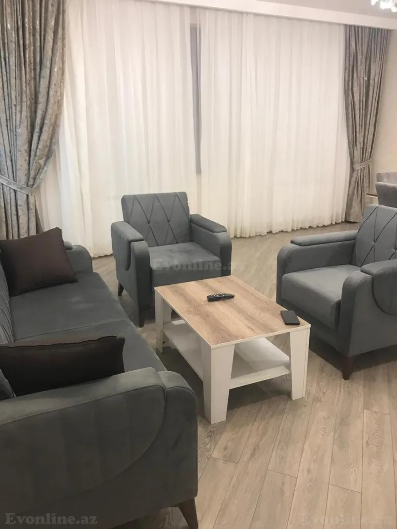 Kirayə verilir 3 otaqlı Mənzil Yeni tikili 110 m² Xətai r. - şəkil 3