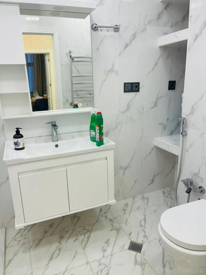 Kirayə verilir 3 otaqlı Mənzil Yeni tikili 110 m² Xətai r. - şəkil 15