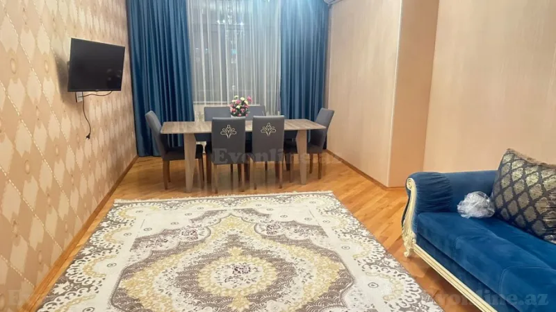 Kirayə verilir 2 otaqlı Mənzil Yeni tikili 90 m² Qara Qarayev m.