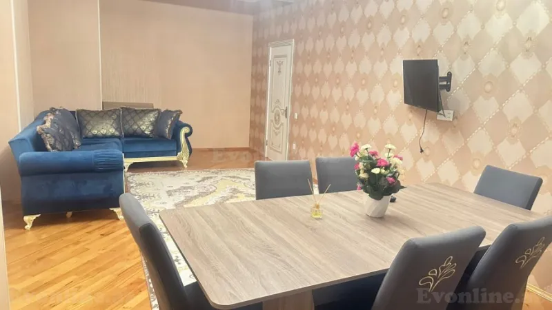 Kirayə verilir 2 otaqlı Mənzil Yeni tikili 90 m² Qara Qarayev m. - şəkil 2