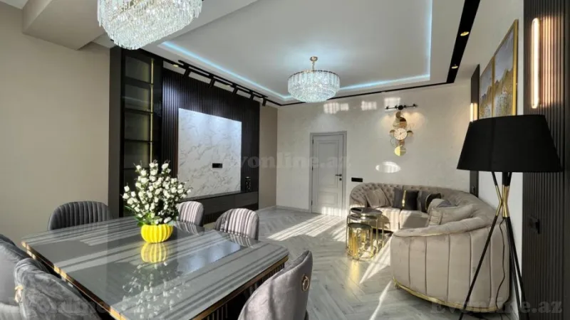 Satılır 3 otaqlı Mənzil Yeni tikili 172 m² Elmlər Akademiyası m. - şəkil 10