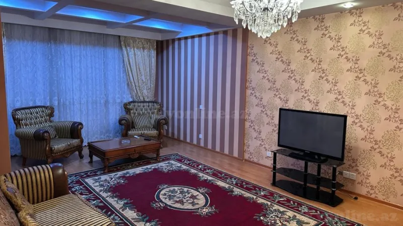 Kirayə verilir 3 otaqlı Mənzil Yeni tikili 130 m² Xətai m. - şəkil 3