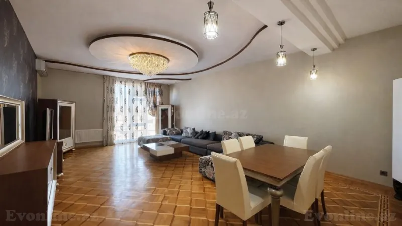 Satılır 4 otaqlı Mənzil Yeni tikili 180 m² Gənclik m. - şəkil 3