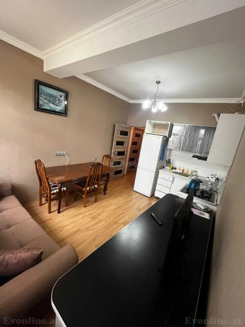 Kirayə verilir 2 otaqlı Mənzil Yeni tikili 53 m² Nizami m.