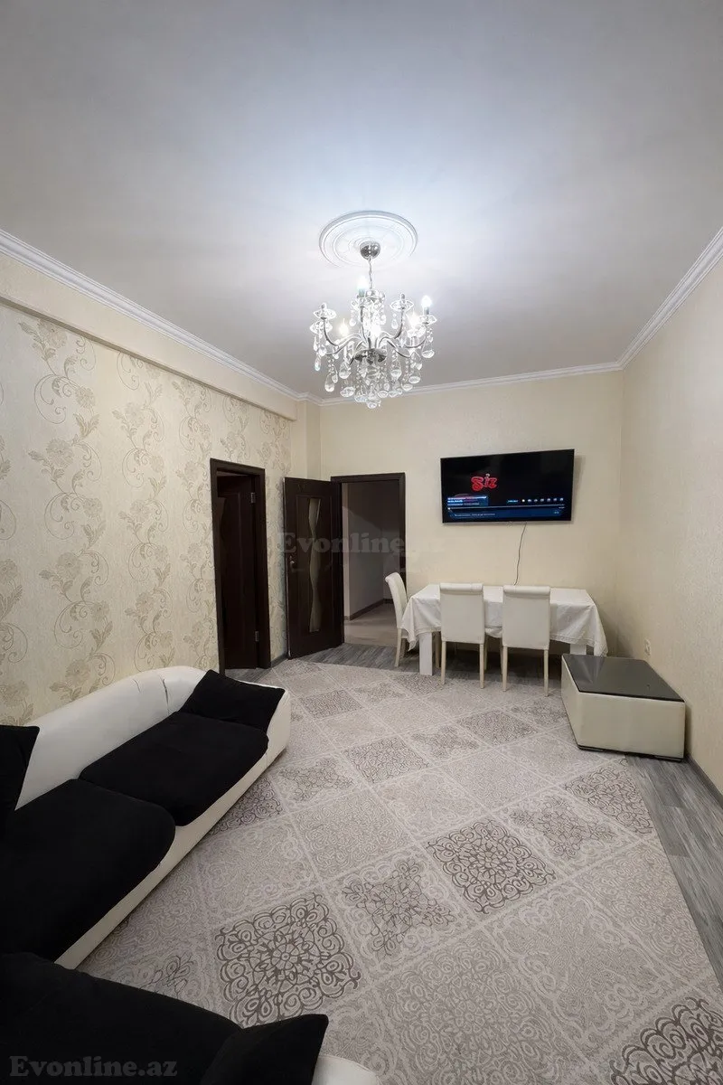 Satılır 2 otaqlı Mənzil Yeni tikili 65 m² Həzi Aslanov m. - şəkil 2