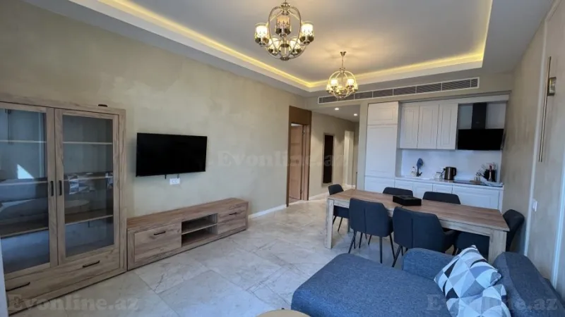 Kirayə verilir 3 otaqlı Mənzil Yeni tikili 91 m² Sabunçu r. - şəkil 3
