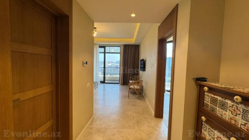 Kirayə verilir 2 otaqlı Mənzil Yeni tikili 78 m² Sabunçu r. - şəkil 2