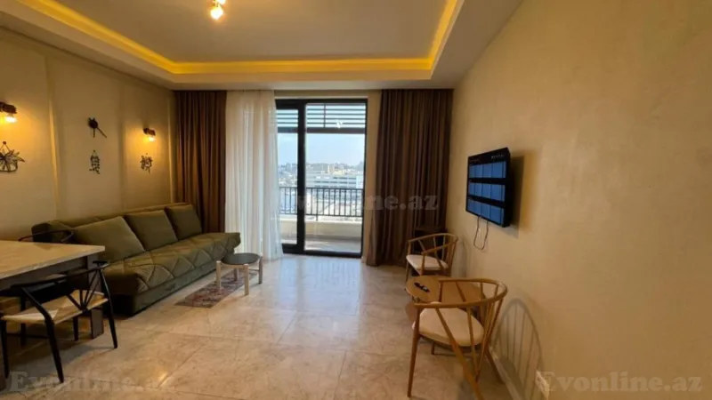 Kirayə verilir 2 otaqlı Mənzil Yeni tikili 78 m² Sabunçu r. - şəkil 3