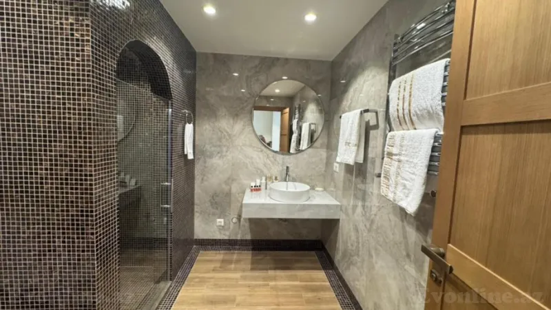 Kirayə verilir 2 otaqlı Mənzil Yeni tikili 78 m² Sabunçu r. - şəkil 17