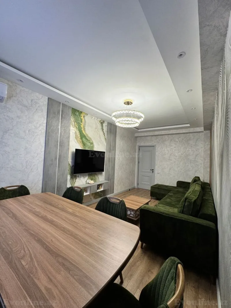 Satılır 3 otaqlı Mənzil Yeni tikili 112 m² Nəsimi r. - şəkil 2