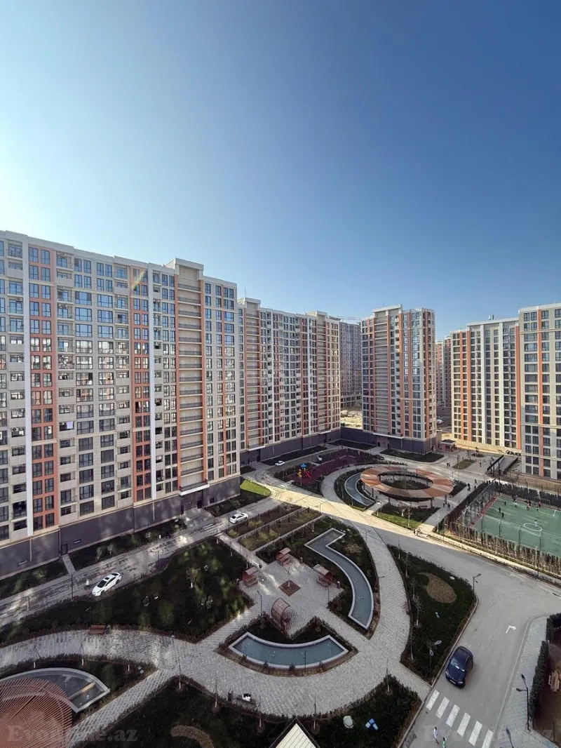 Satılır 3 otaqlı Mənzil Yeni tikili 84 m² Elmlər Akademiyası m. - şəkil 2